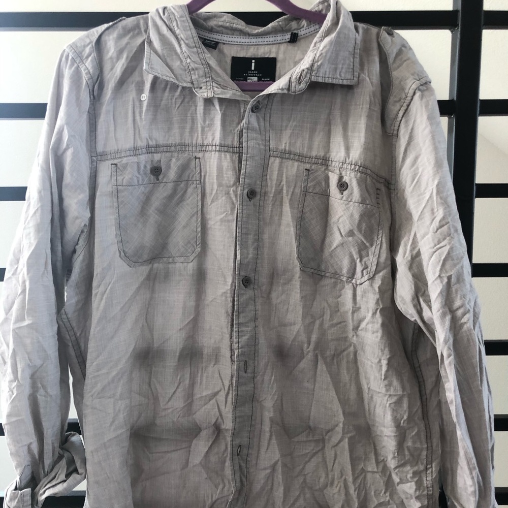 Jeans by Buffalo Button Down shirt